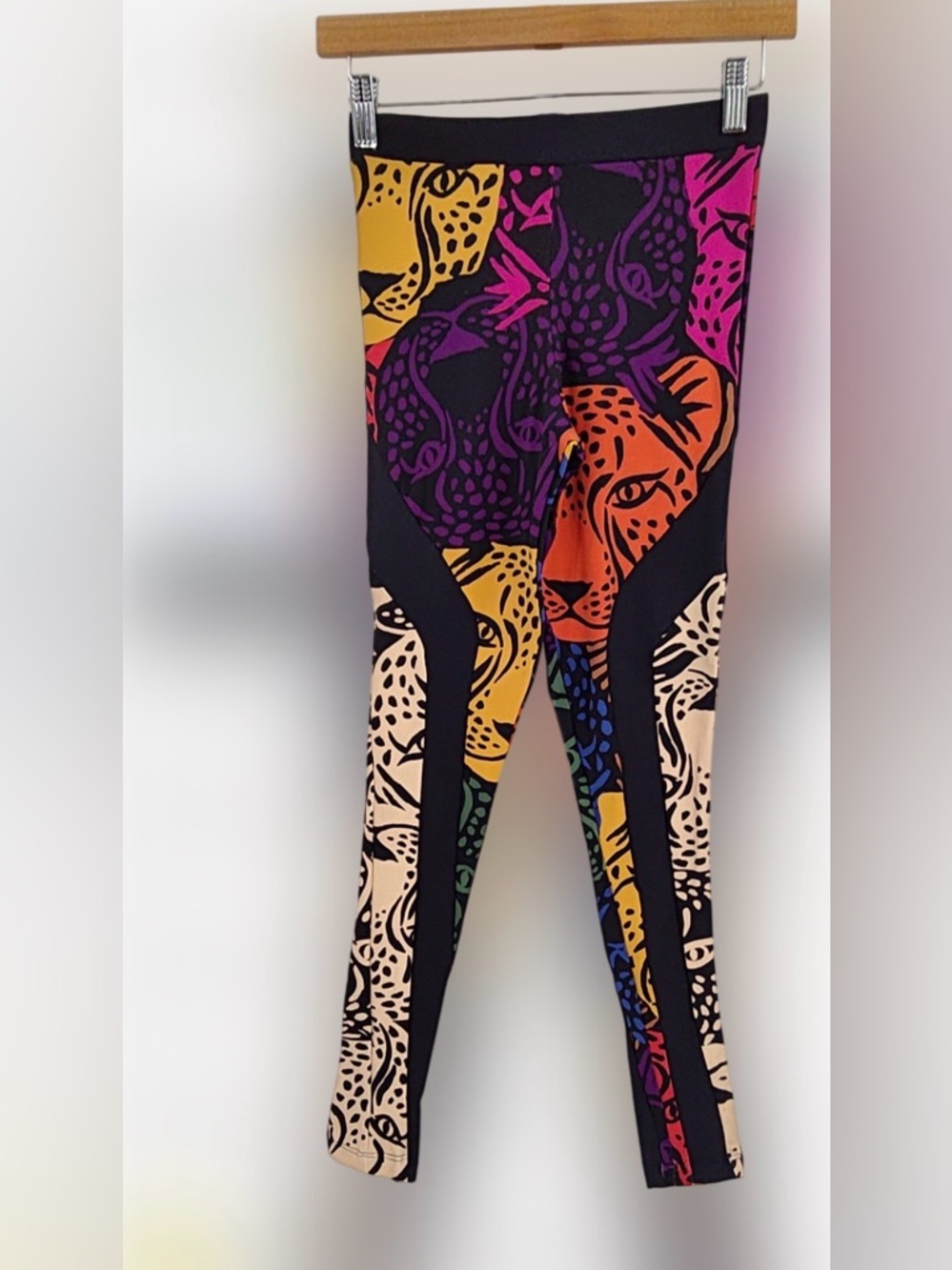 Colorful Leopard Print Leggings